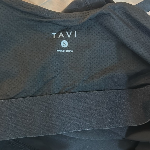 NWT TAVI NOIR 2 in 1 Cami Bra Ebony Python Sz Small - Picture 8 of 8